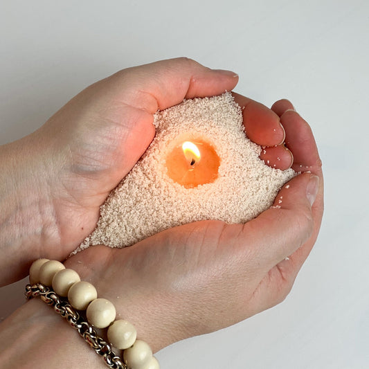 Candle Sand Wax Beige Color Wedding Decor Event Decoration Candle Supplies Candle Supplier Candle Sand For Your Events