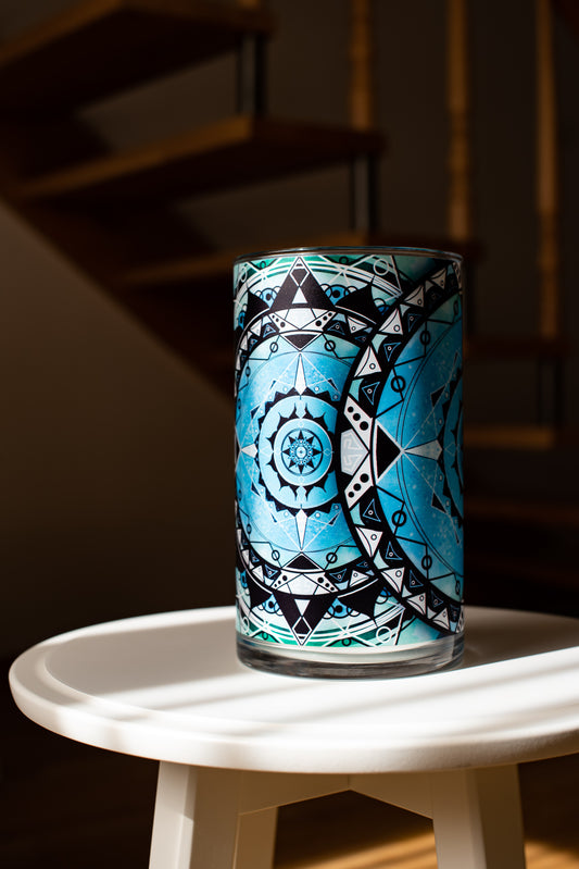 Candle sand set ,,Ocean Blue''