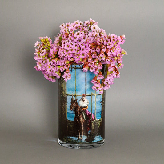 Candle Glass Vase With Candle Sand Perfect Gift Idea Sand Candle