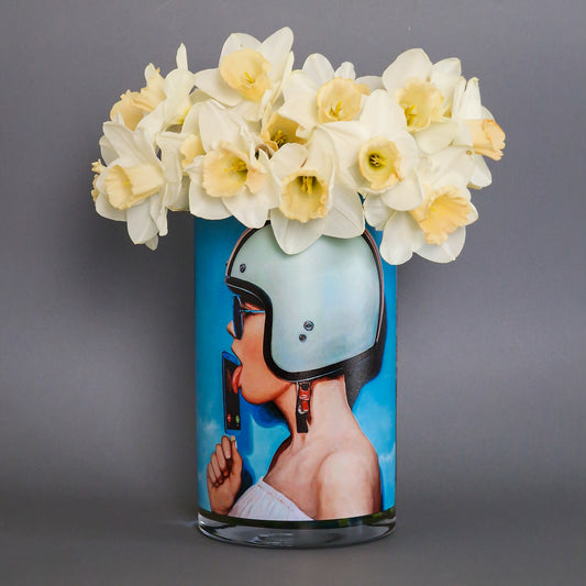 Vase ,,Phone cream licking"
