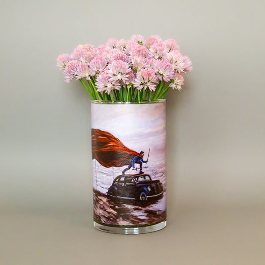 Candle Glass Vase With Candle Sand Perfect Gift Idea Sand Candle