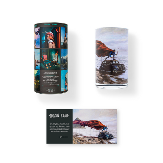 Candle Glass Vase With Candle Sand Perfect Gift Idea Sand Candle