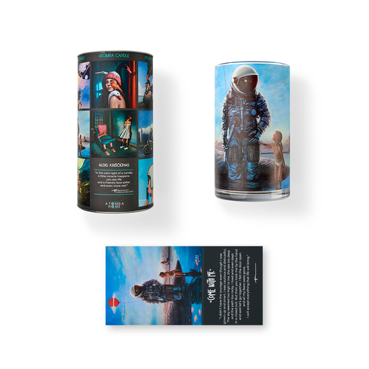 Candle Glass Vase With Candle Sand Perfect Gift Idea Sand Candle