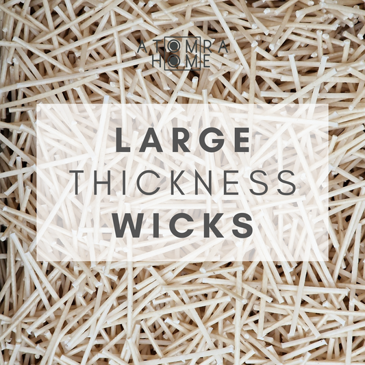 Large Wick thickness for Candle Sand