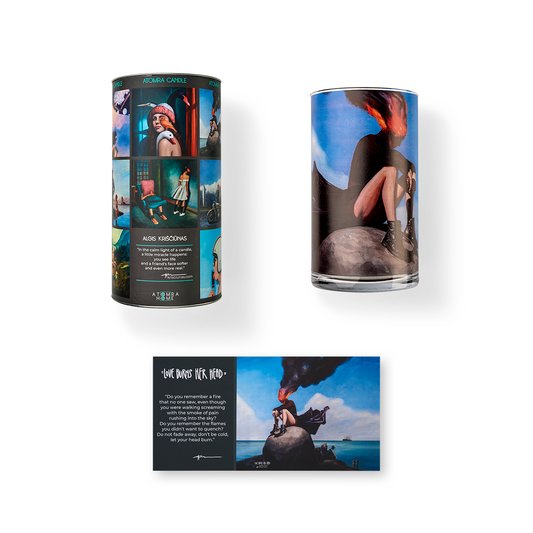 Candle Glass Vase With Candle Sand Perfect Gift Idea Sand Candle