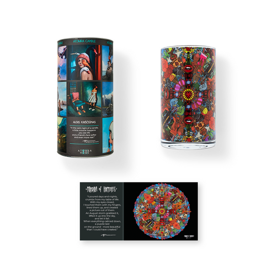 Candle Glass Vase With Candle Sand Perfect Gift Idea Sand Candle