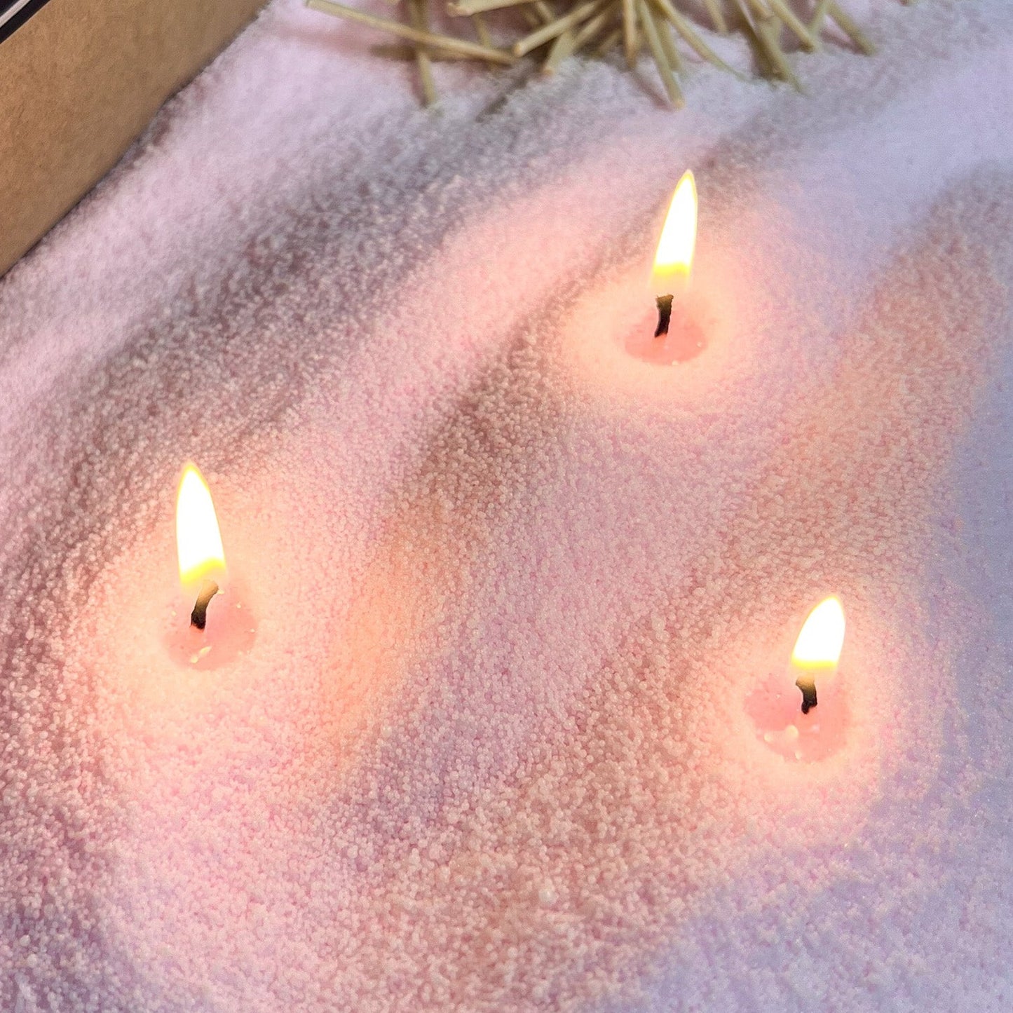 Candle Sand Wax Baby Pink Color Wedding Decor Event Decoration Candle Supplies Candle Supplier Candle Sand For Your Events