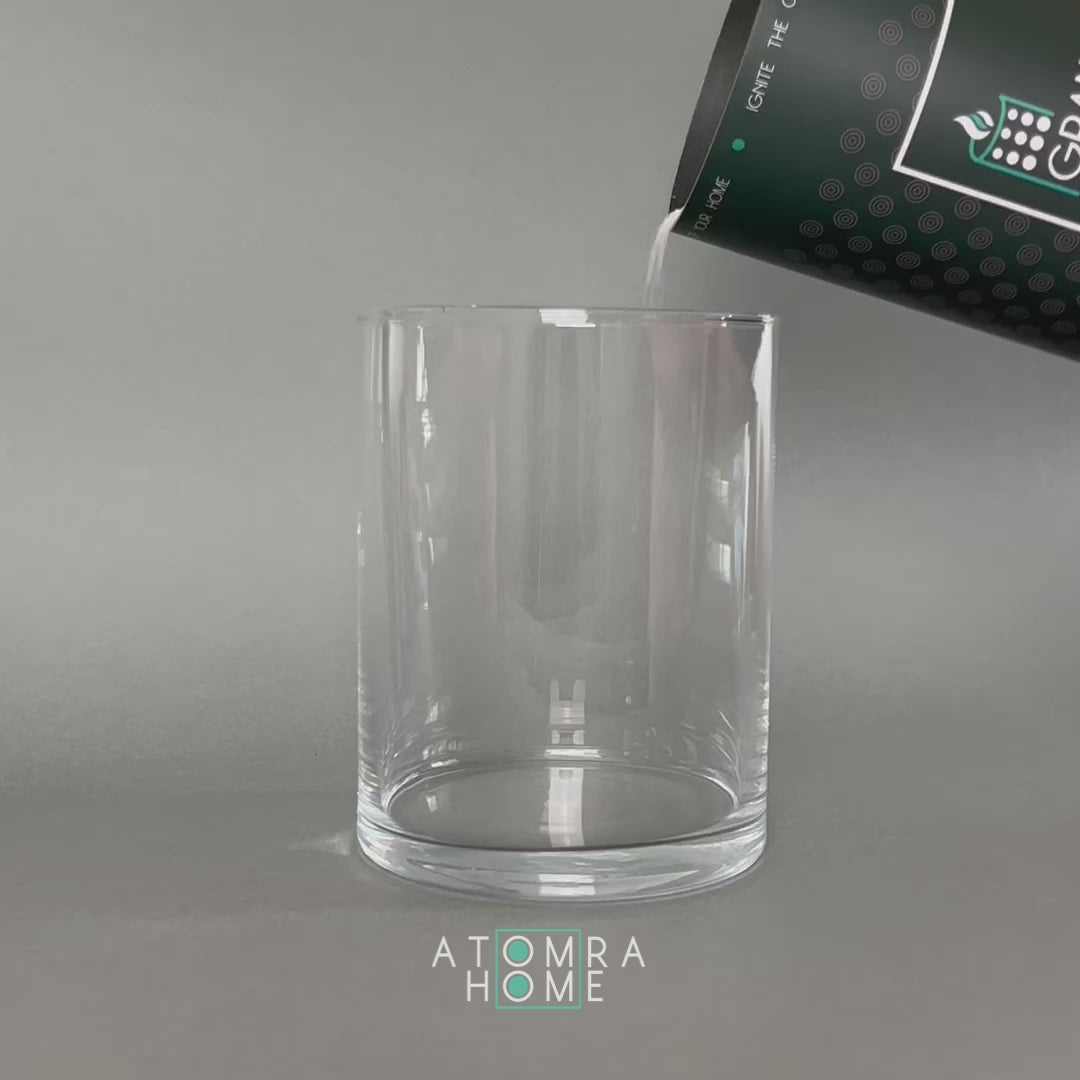 Atomra Home wicks for granulated candles, long burning hours, DIY, home, candle, zero waste, eco friendly