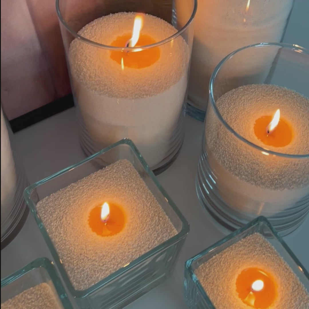 Candle Sand Wax Beige Color Wedding Decor Event Decoration Candle Supplies Candle Supplier Candle Sand For Your Events