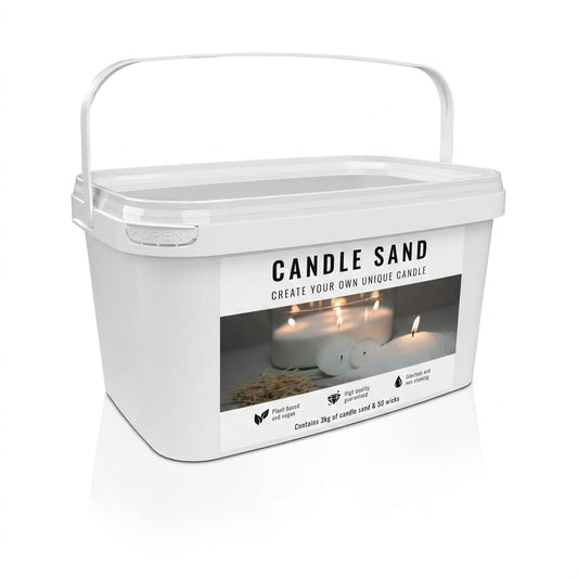 Candle Sand Wax 3 kg + 60 wicks