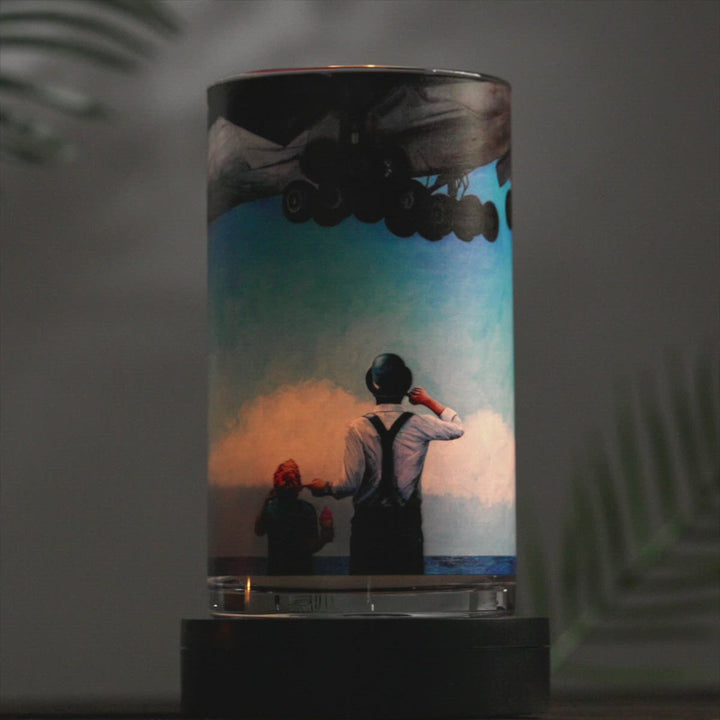 Atomra Home ''weekend with my father'' candle, vase, holder, long burning hours, time, 2022, plane, dad, kid, zero waste, eco friendly