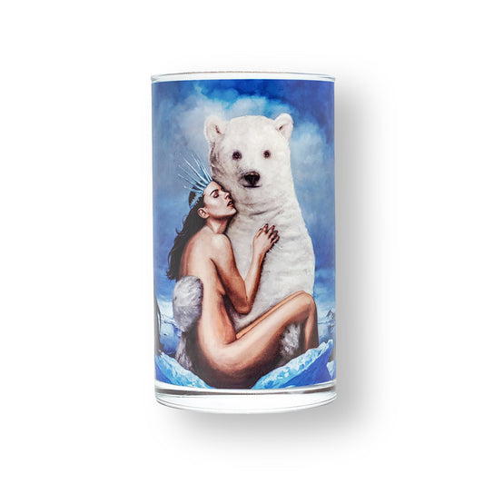 Candle sand set ,,Melting Heart''